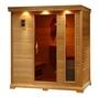 MONTICELLO - 4 Person Infrared Sauna with Carbon Heaters