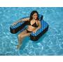 blue swatch floating pool chair