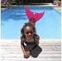 pink mermaid pool flippers pcpools