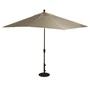Caspian 8-ft x 10-ft Rectangular Market Umbrella in Sunbrella Acrylic