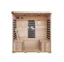 Sonoma 4-Person Hemlock Infrared Sauna with 9 Carbon Heaters