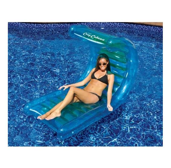 Cozy Cabana 56 In. Inflatable Pool Lounger