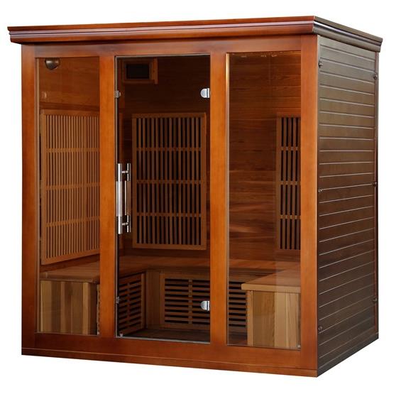 Cedar Elite 4-5 Person Premium Sauna with 9 Carbon Heaters
