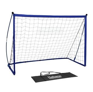 Striker Portable Soccer Goal System with Net, Black Carry Bag