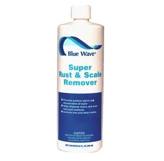 super rust and scale remover pool chemical
