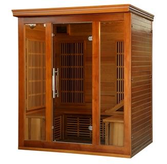 Cedar Elite 3-4 Person Premium Sauna with 9 Carbon Heaters