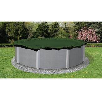 Winter Pool Cover - Above Ground Pool - 12 year Warranty (green)