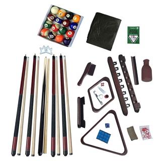 Deluxe Billiards Accessory Kit Mahogany